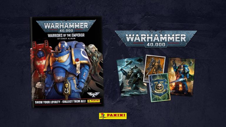 PANINI Warhammer 40.000 - Warriors of the Empire Sticker & Cards - Header