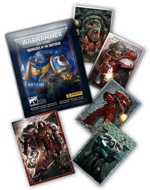 PANINI Warhammer 40.000 - Warriors of the Empire Sticker & Cards - Sticker Preview