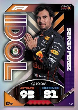 TOPPS F1 Turbo Attax 2022 Trading Card Game - Idol Card