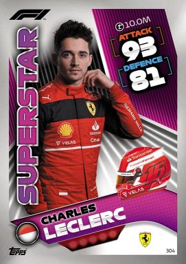 TOPPS F1 Turbo Attax 2022 Trading Card Game - Superstrar Card