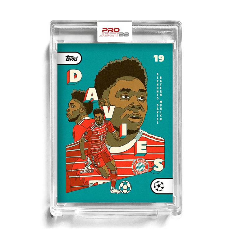 TOPPS Project 22 Soccer Cards - Card 057
