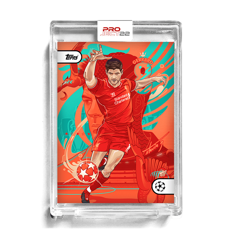 TOPPS Project 22 Soccer Cards - Card 075