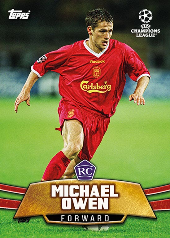 TOPPS The Lost Rookies UEFA Champions League Soccer Cards - Card 020