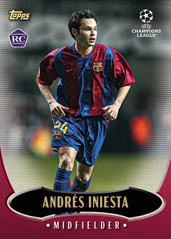 TOPPS The Lost Rookies UEFA Champions League Soccer Cards - Card 021