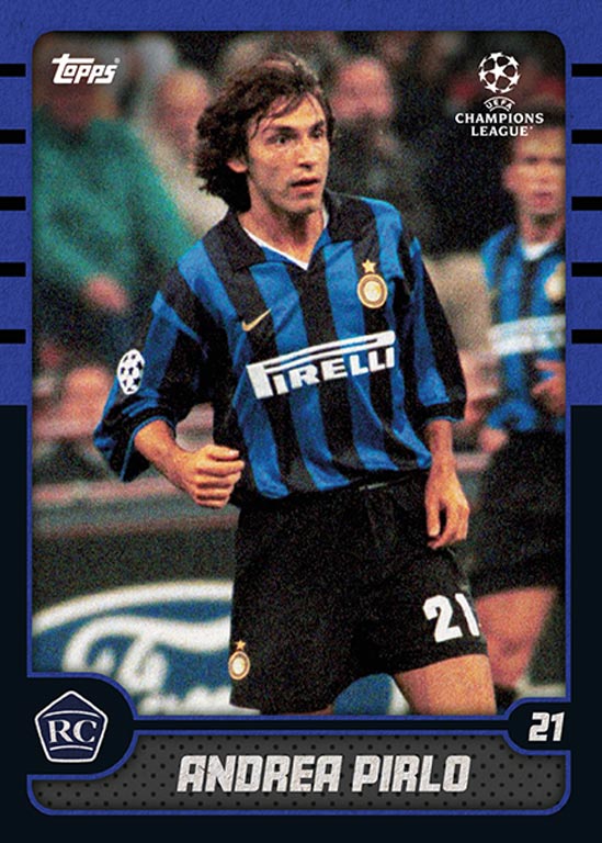 TOPPS The Lost Rookies UEFA Champions League Soccer Cards - Card 023