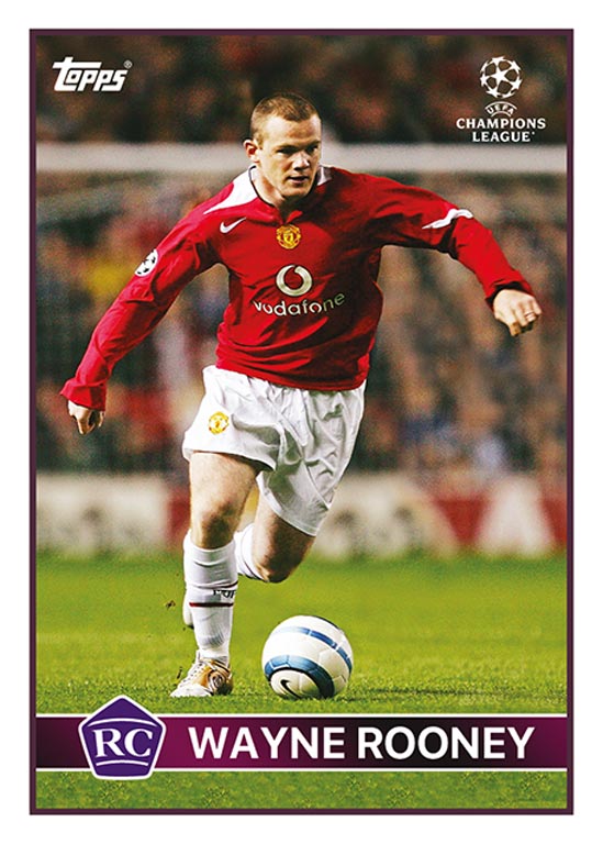 TOPPS The Lost Rookies UEFA Champions League Soccer Cards - Card 026