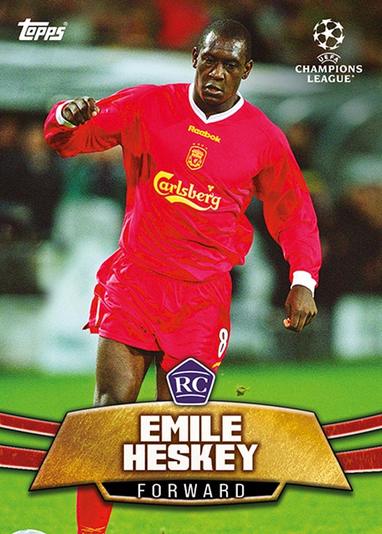 TOPPS The Lost Rookies UEFA Champions League Soccer Cards - Card 027