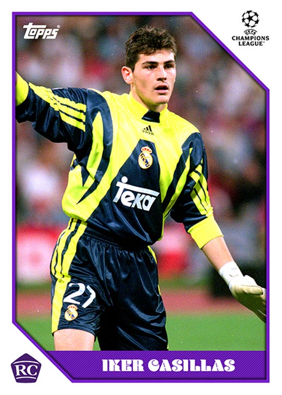 TOPPS The Lost Rookies UEFA Champions League Soccer Cards - Card 028