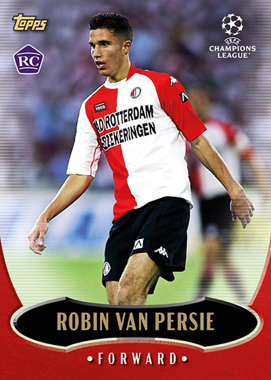 TOPPS The Lost Rookies UEFA Champions League Soccer Cards - Card 034