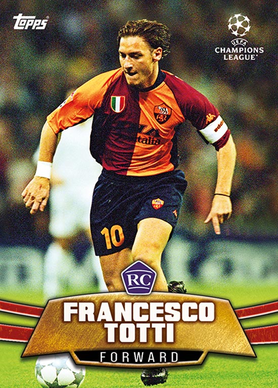 TOPPS The Lost Rookies UEFA Champions League Soccer Cards - Card 036