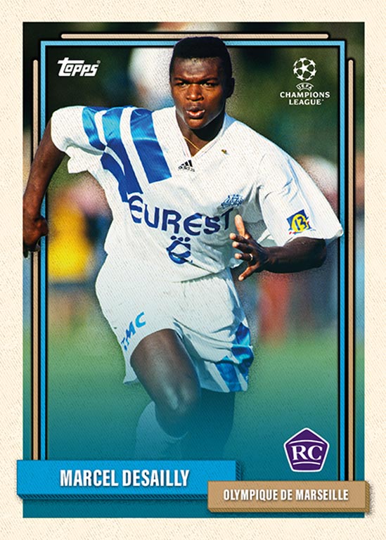 TOPPS The Lost Rookies UEFA Champions League Soccer Cards - Card 037