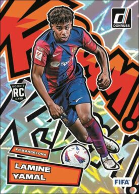 2023-24 Panini Donruss Soccer Cards - Kaboom Insert Lamine Yamal