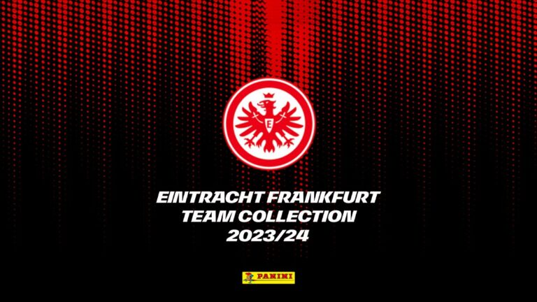 2023-24 PANINI Eintracht Frankfurt Official Team Collection Soccer Cards - Header