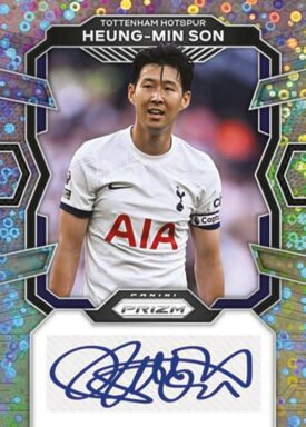 2023-24 PANINI Prizm Premier League Soccer Cards - Breakaway Signatures Autograph Heung-Min Son