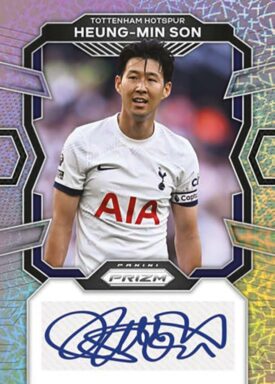 2023-24 PANINI Prizm Premier League Soccer Cards - Choice Signatures Autograph Heung-Min Son