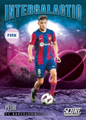 2023-24 PANINI Score FIFA Soccer Cards - Intergalactic Insert Pedri