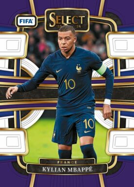 2023-24 PANINI Select FIFA Soccer Cards - Base Terrace Kylian Mbappé