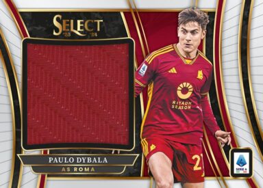 2023-24 PANINI Select Serie A Soccer Cards - Jumbo Swatches Paulo Dybala