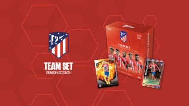 2023-24 TOPPS Atlético de Madrid Official Team Set Soccer Cards - Header