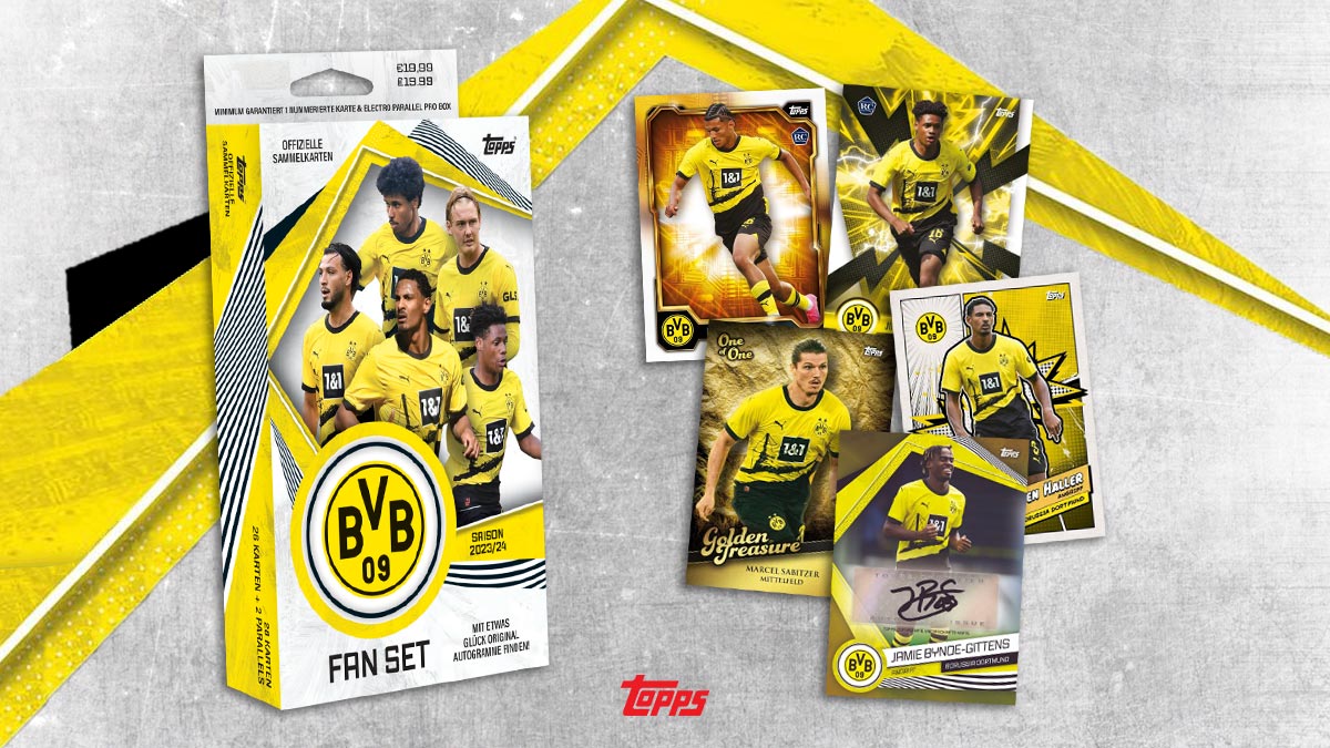 2023-24 TOPPS Borussia Dortmund Official Fan Set Soccer Cards - Header