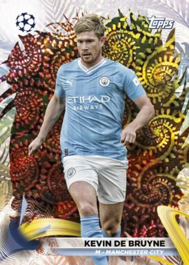 2023-24 TOPPS Carnaval UEFA Club Competitions Soccer Cards - Base Card Kevin de Bruyne