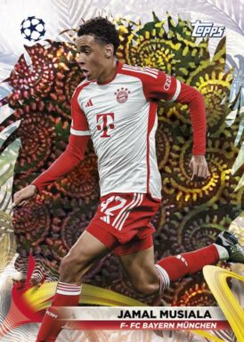 2023-24 TOPPS Carnaval UEFA Club Competitions Soccer Cards - Base Card Jamal Musiala