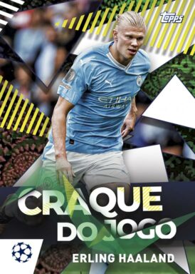 2023-24 TOPPS Carnaval UEFA Club Competitions Soccer Cards - Craque do Jogo Insert Erling Haaland