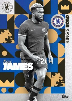 2023-24 TOPPS Chelsea FC Official Team Set Soccer - King's Road Reece James