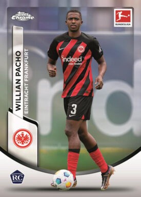 2023-24 TOPPS Chrome Bundesliga Soccer Cards - Base Card Willian Pacho