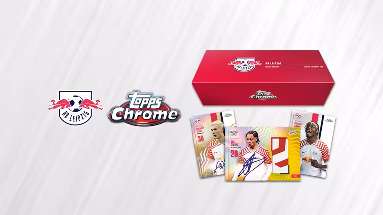 2023-24 TOPPS Chrome RB Leipzig Soccer Cards - Header