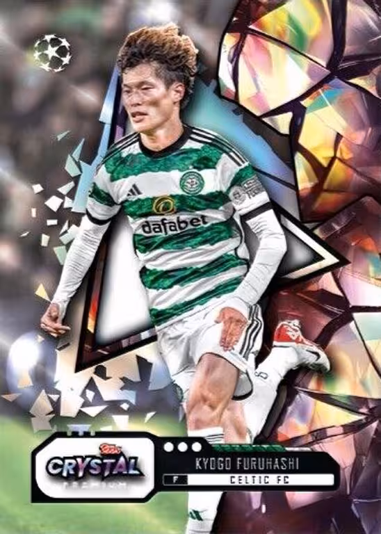 2023-24 TOPPS Crystal Premium UEFA Champions League Soccer Cards - 2023 24 topps crystal premium uefa champions league soccer cards base card furuhashi