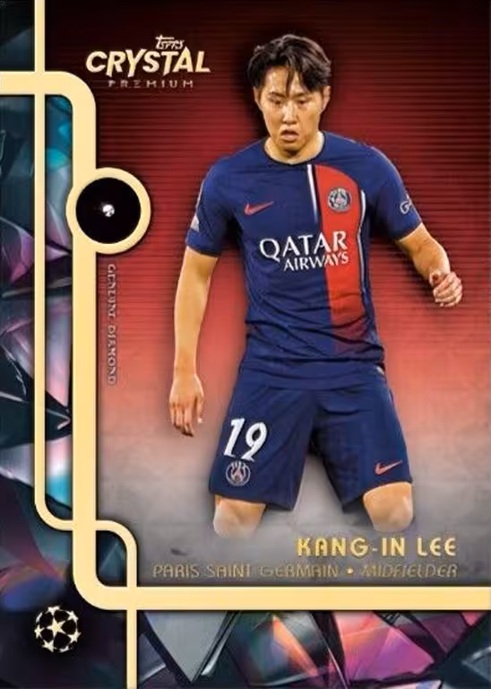 2023-24 TOPPS Crystal Premium UEFA Champions League Soccer Cards - 2023 24 topps crystal premium uefa champions league soccer cards diamond relics lee