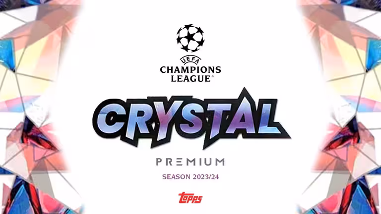 2024-25 TOPPS Crystal Premium UEFA Champions League Soccer Cards - Header
