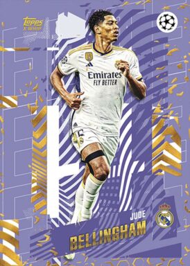 2023-24 TOPPS Gold UEFA Club Competitions Soccer Cards - Elite Insert Jude Bellingham