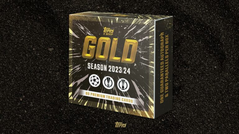 2023-24 TOPPS Gold UEFA Club Competitions Soccer Cards - Header