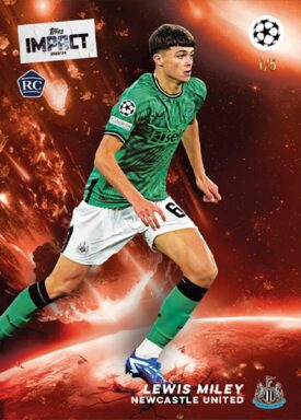 2023-24 TOPPS Impact UEFA Club Competitions Soccer Cards - Base Card Lewis Miley