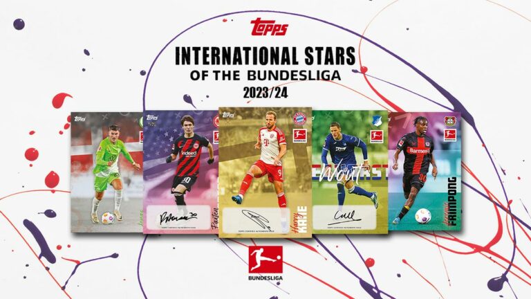 2023-24 TOPPS International Stars Bundesliga Soccer Cards - Header