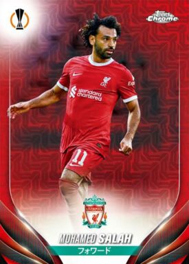 2023-24 TOPPS Japan Edition UEFA Club Competitions Soccer Cards - Base Card Mohamed Salah