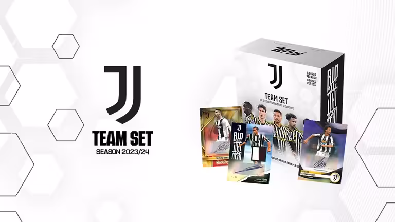 2023-24 TOPPS Juventus Official Team Set Soccer Cards - Header