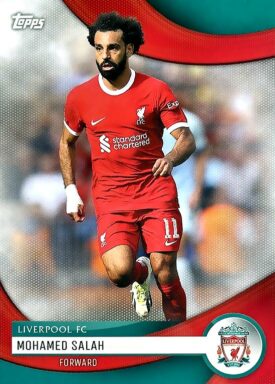 2023-24 TOPPS Liverpool FC Official Team Set Soccer Cards - Base Card Mohamed Salah