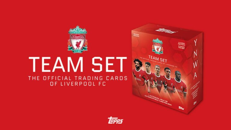 2023-24 TOPPS Liverpool FC Official Team Set Soccer Cards - Header