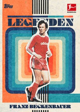 2023-24 TOPPS Platinum Bundesliga Lothar Matthäus Curated Set Soccer Cards - Legenden Franz Beckenbauer