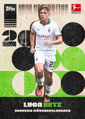 2023-24 TOPPS Platinum Bundesliga Lothar Matthäus Curated Set Soccer Cards - Neue Generation Luca Netz