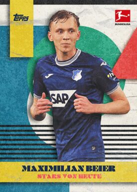 2023-24 TOPPS Platinum Bundesliga Lothar Matthäus Curated Set Soccer Cards - Stars von Heute Maximilian Beier