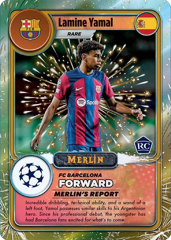 2023-24 TOPPS Merlin Chrome UEFA Club Competitions Soccer