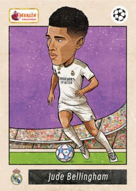 2023-24 TOPPS Merlin Heritage UEFA Club Competitions Soccer Cards - Bobbleheads Insert Jude Bellingham