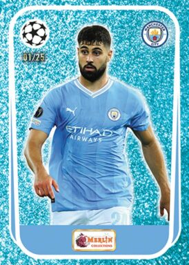 2023-24 TOPPS Merlin Heritage UEFA Club Competitions Soccer Cards - Merlin's Most Wanted Insert Josko Gvardiol