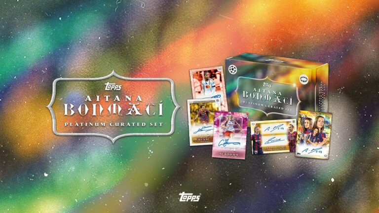 2023-24 TOPPS Platinum UEFA Women's Champions League Aitana Bonmati Curated Set Soccer Cards - Header