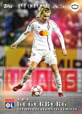2023-24 TOPPS Platinum UEFA Women's Champions League Aitana Bonmati Curated Set Soccer Cards - Pioneras Ada Hegerberg