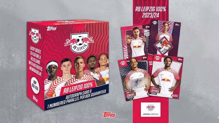 2023-24 TOPPS RB Leipzig 100% Official Team Set Soccer Cards - Header